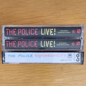 The Police - 80s & 90s Tapes (Lot of 3)